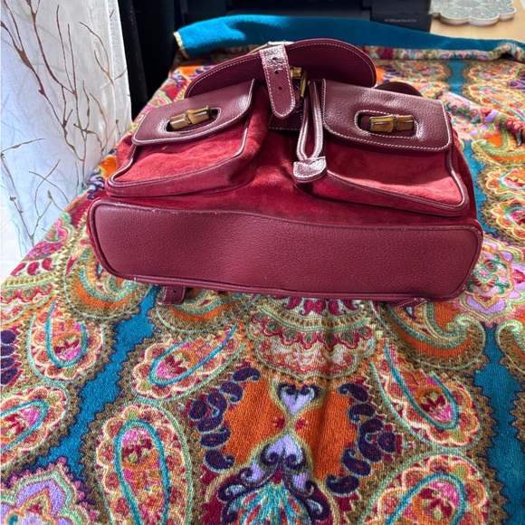 GUCCI BACKPACK VINTAGE BAMBOO - Picture 7 of 10